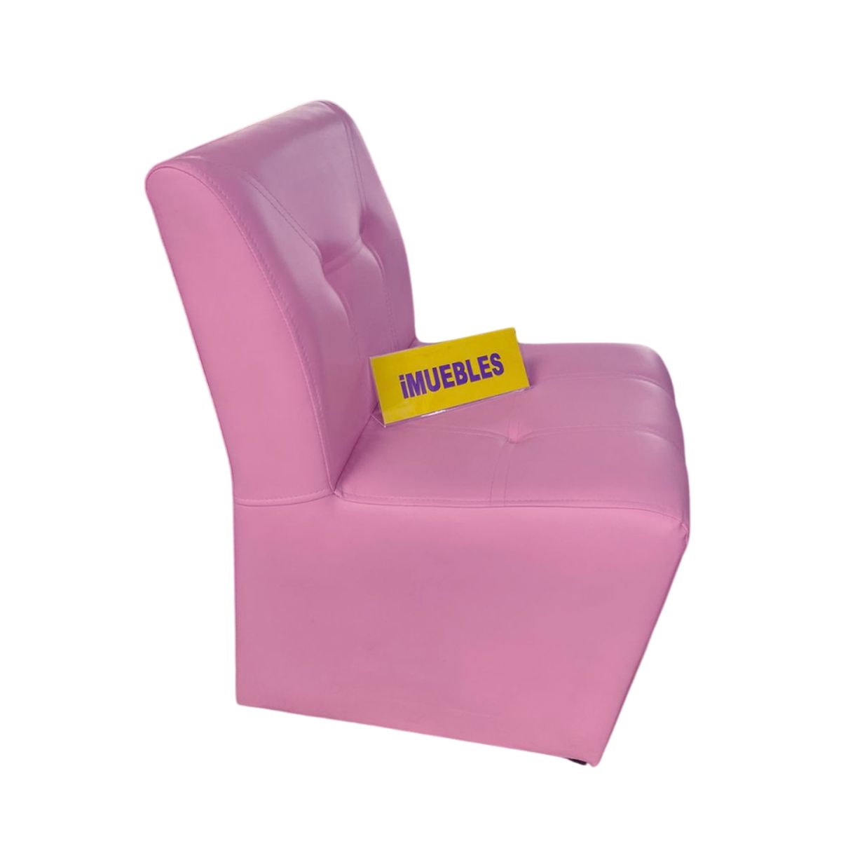 TEMEL - Sillón Individual Sillón Modular Sillón de espera Rosado