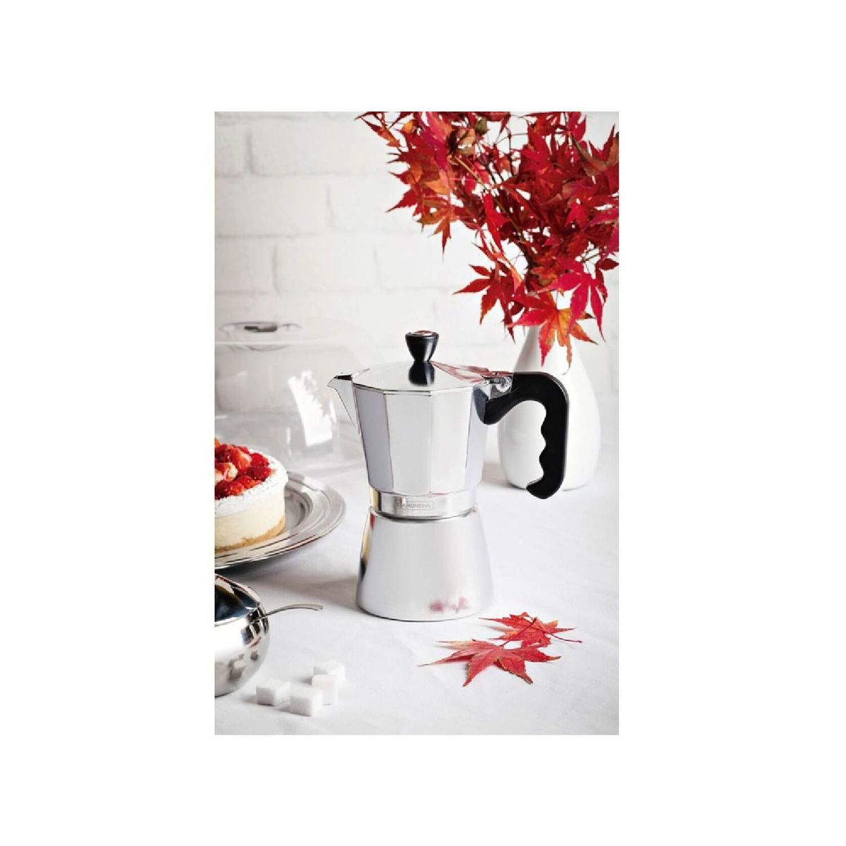 TRAMONTINA - Cafetera Italiana TRAMONTINA 320ml Aluiminio