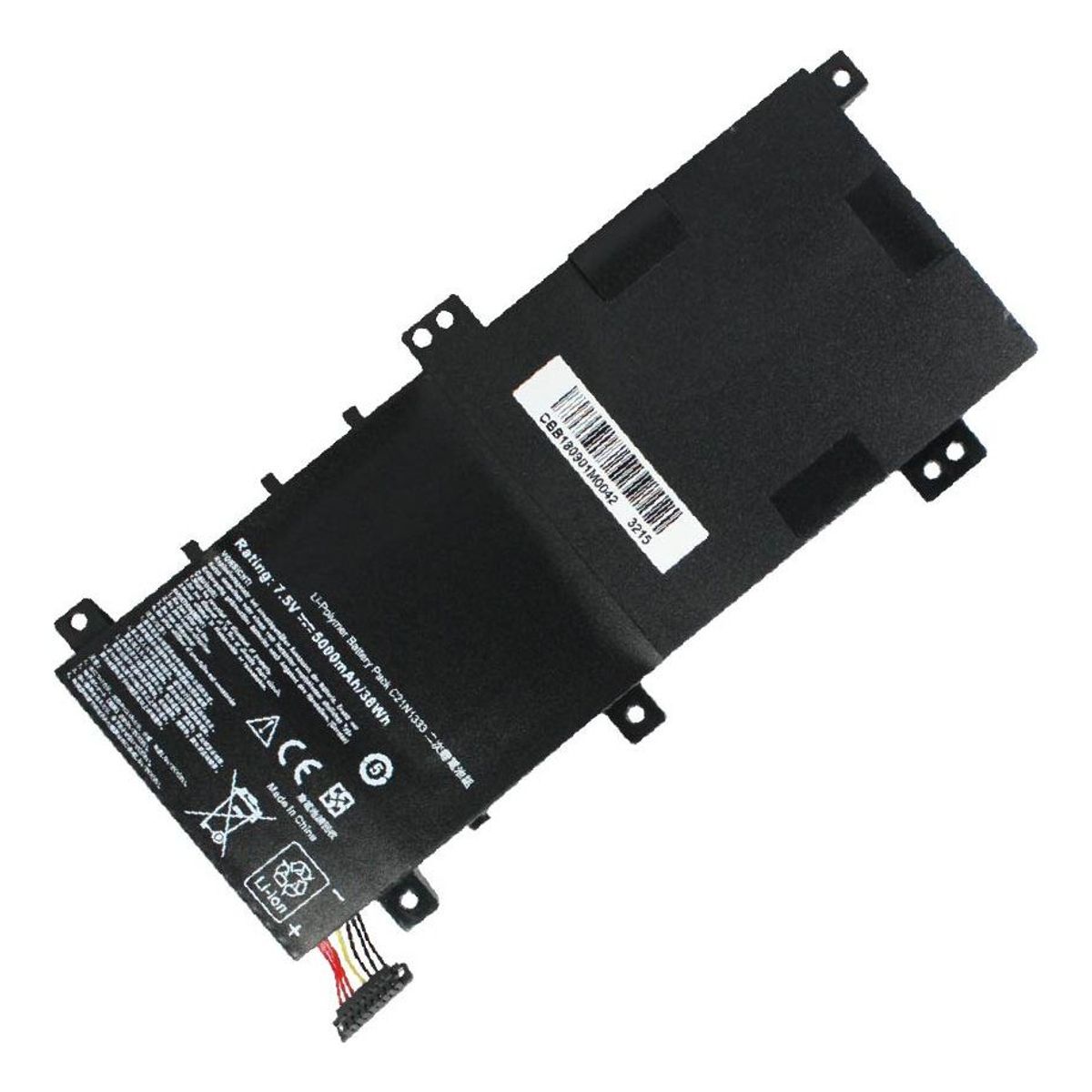 ASUS - BATERIA PARA ASUS C21N1333 38Wh 7.26V 2 CELDAS TP550LA TP550LD INT