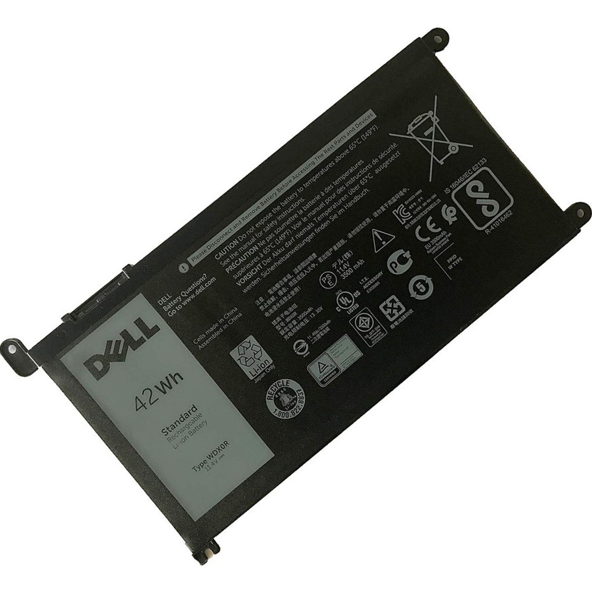 HP - BATERIA PARA HP RR03XL 48Wh 11.4V 3 CELDAS 430 G4 440 G4 450 G4