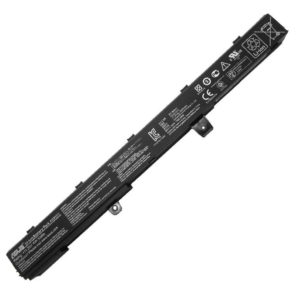 ASUS - BATERIA PARA ASUS A41N1308 37Wh 3 CELDAS 14.4V X451 X451C X551