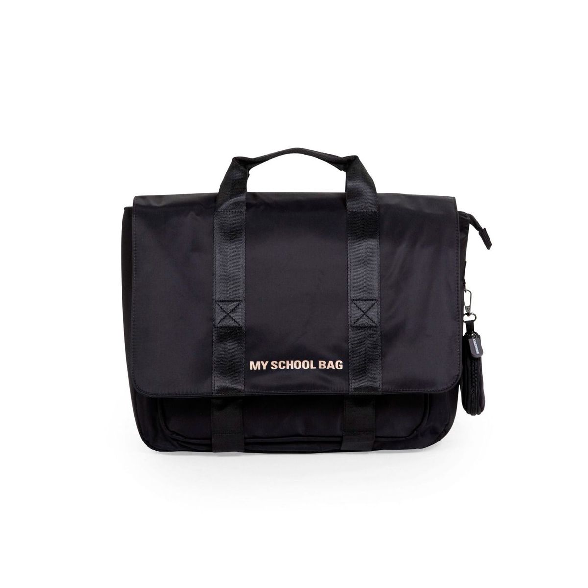 CHILDHOME - MOCHILA PARA NIÑOS MY SCHOOL BAG LONA NEGRO CHILDHOME