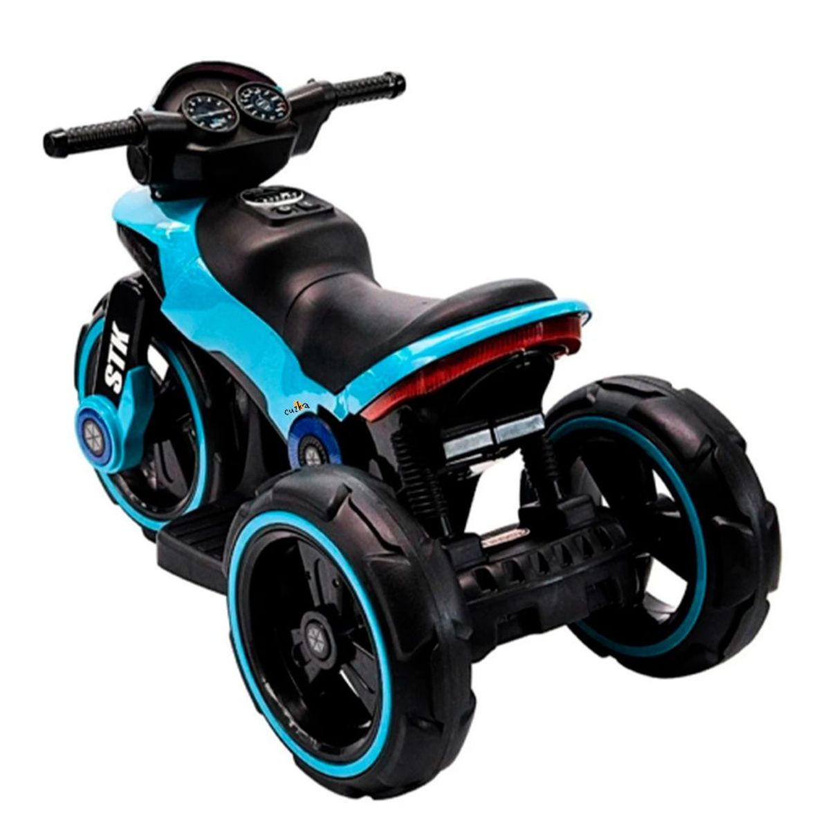 VOYAGE - Trimoto a Batería para Niños «POLICE» MP3 Blue
