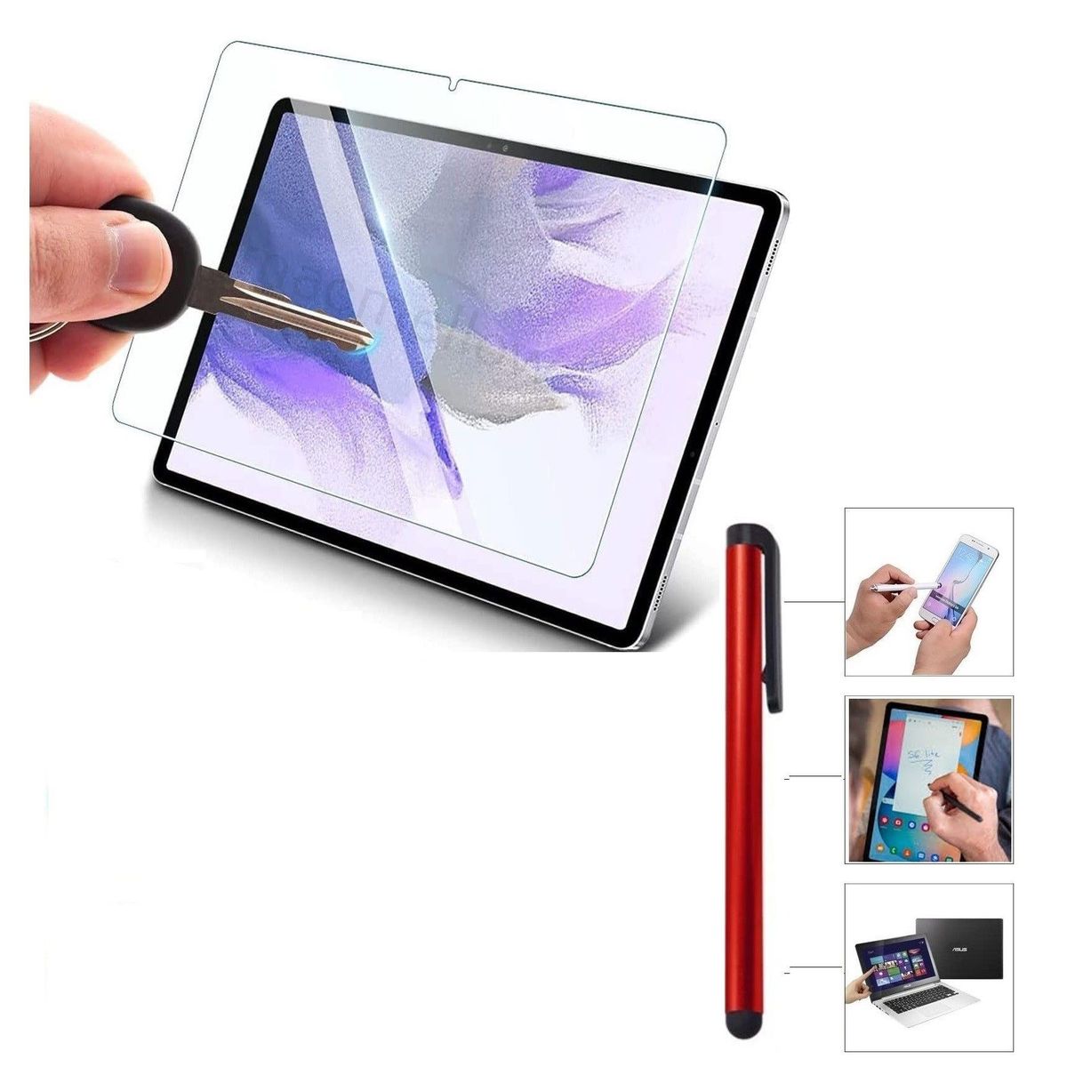 GENERICO - Protector de Pantalla & Lapiz Optico para Samsung Tab S8 11.0 SM-X700