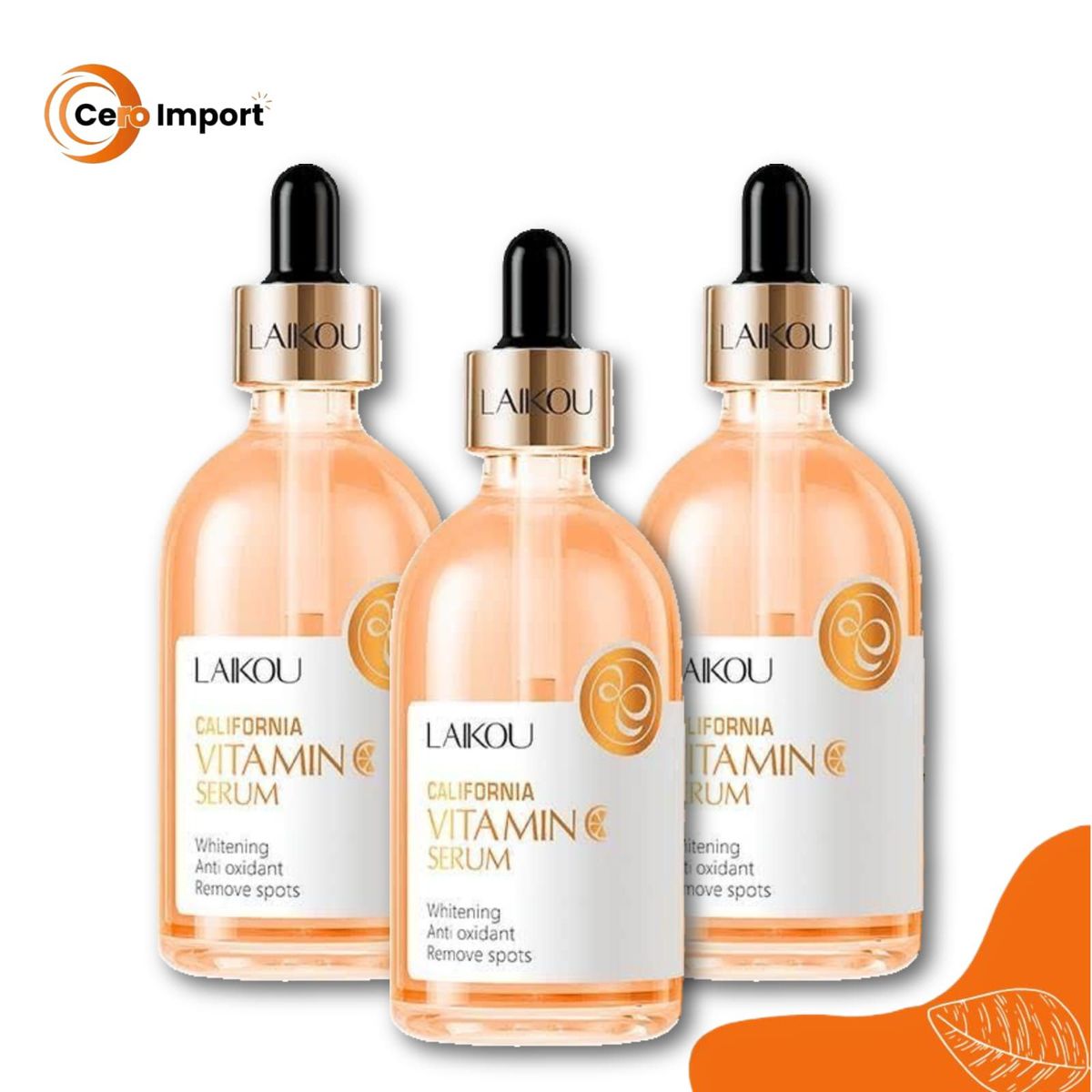 GENERICO - PACK 3 Serum California Vitamina C - Laikou