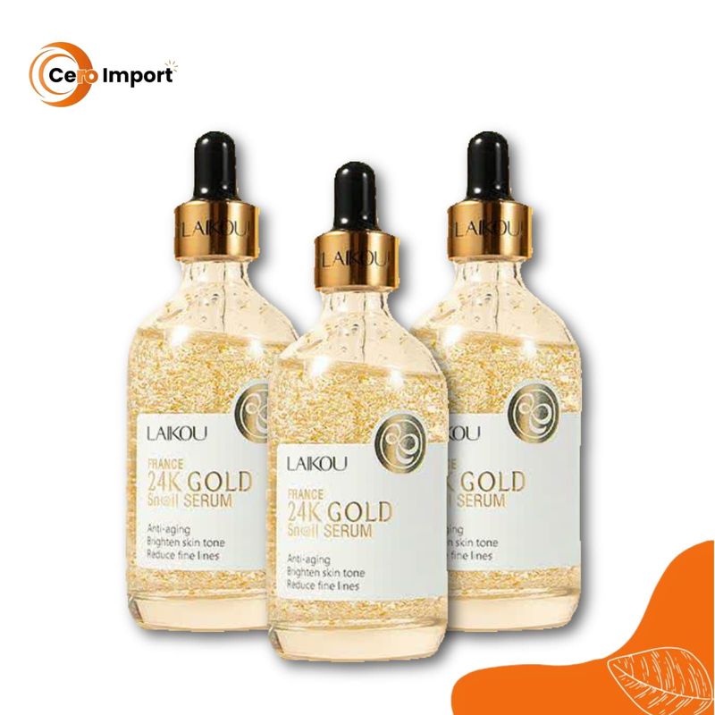 GENERICO - Pack 3 Serum Snail France 24k Gold - Laikou