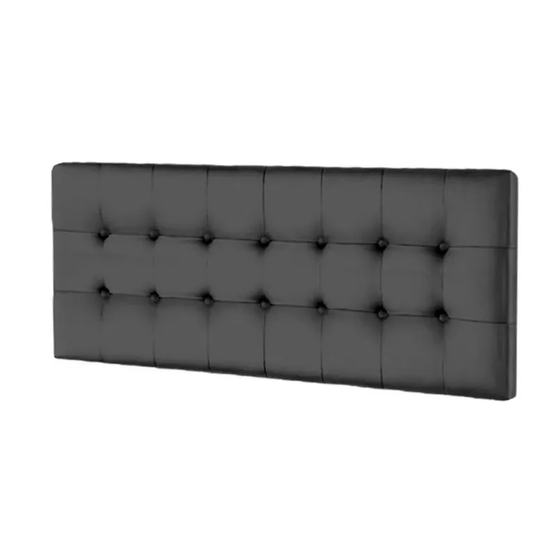 MAVISAC - Cabecera Vinilo Mavisac Plaza King Color Gris - Tela