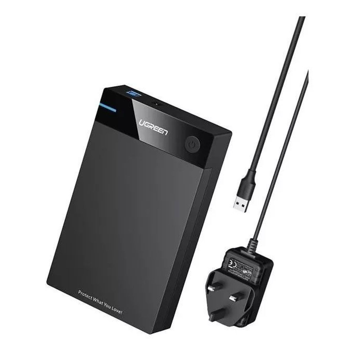 UGREEN - Case Enclosure Externa para Disco 2.5/3.5¨ SSD/HDD Usb 3.0