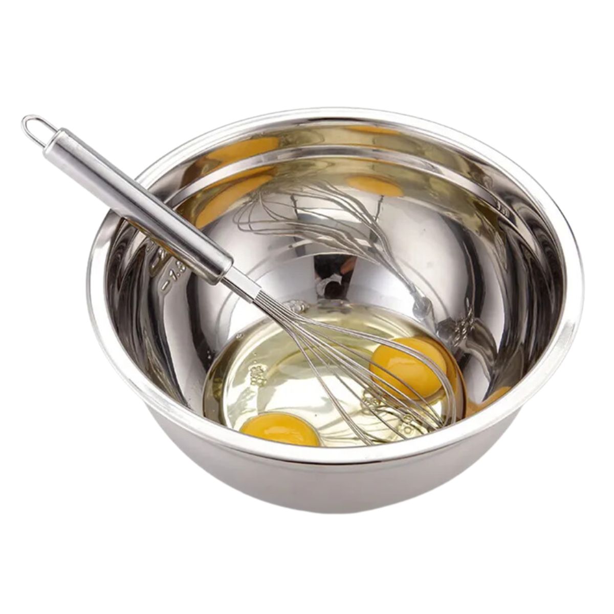 INSPIRA - Bowl para Cocina de Acero Inoxidable de Repostería