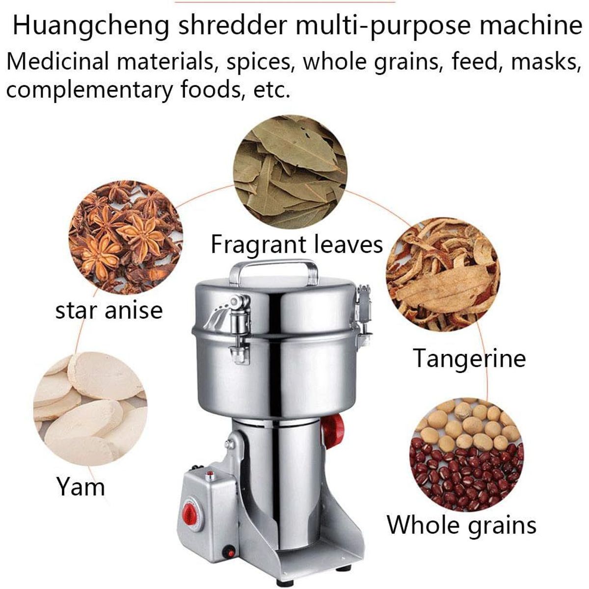 GENERICO - MOLINO PULVERIZADOR DE GRANOS 3KG