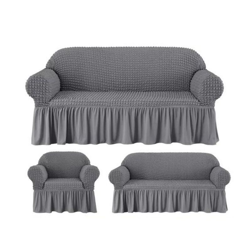 GENERICO - Forro de Mueble Spandex 3-2-1 GRIS CLARO