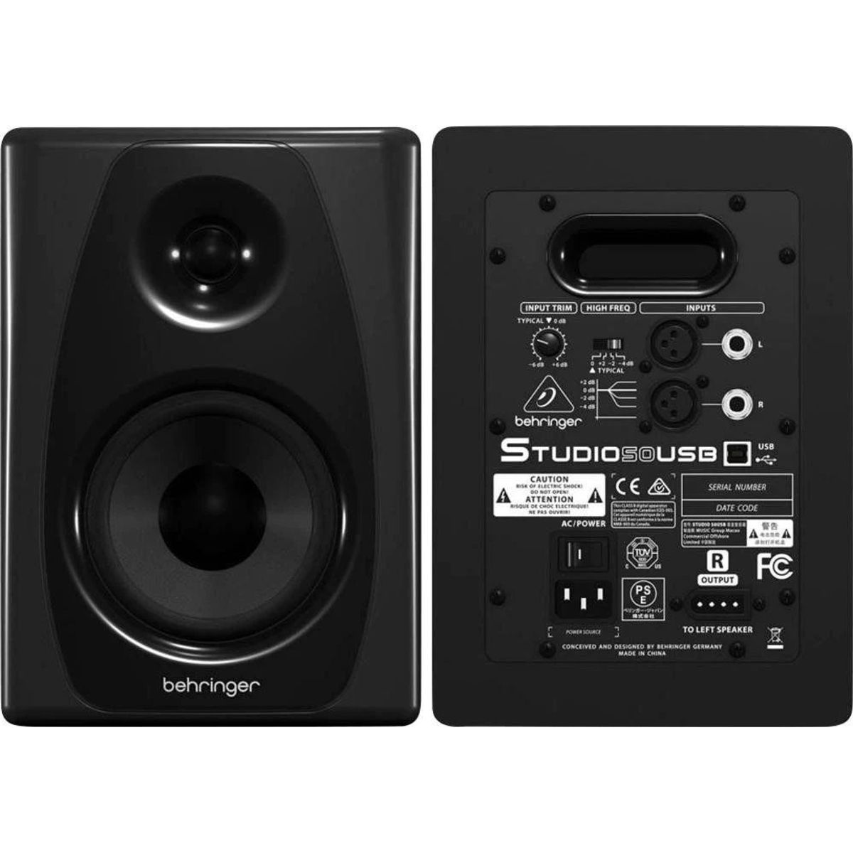BEHRINGER - Behringer Studio 50usb Monitores Activos par