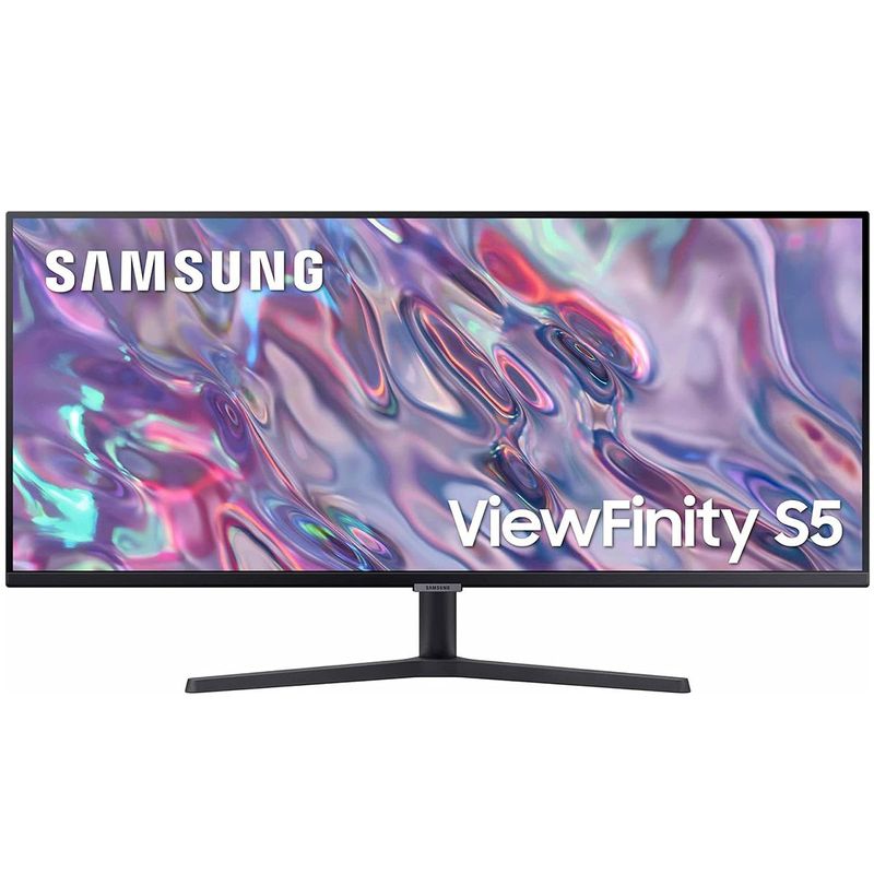 SAMSUNG - Monitor Samsung S5 34C500 34″ LCD VA Ultra-WQHD 2k HDMIx2DP 100HZ
