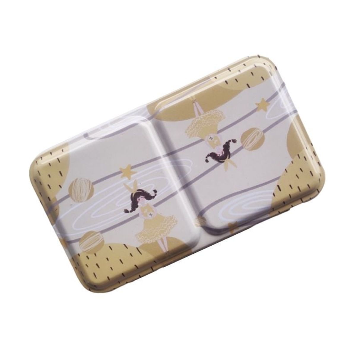 GENERICO - Estuche vacío para acuarelas sin soporte de metal - pequeño  - Geminis