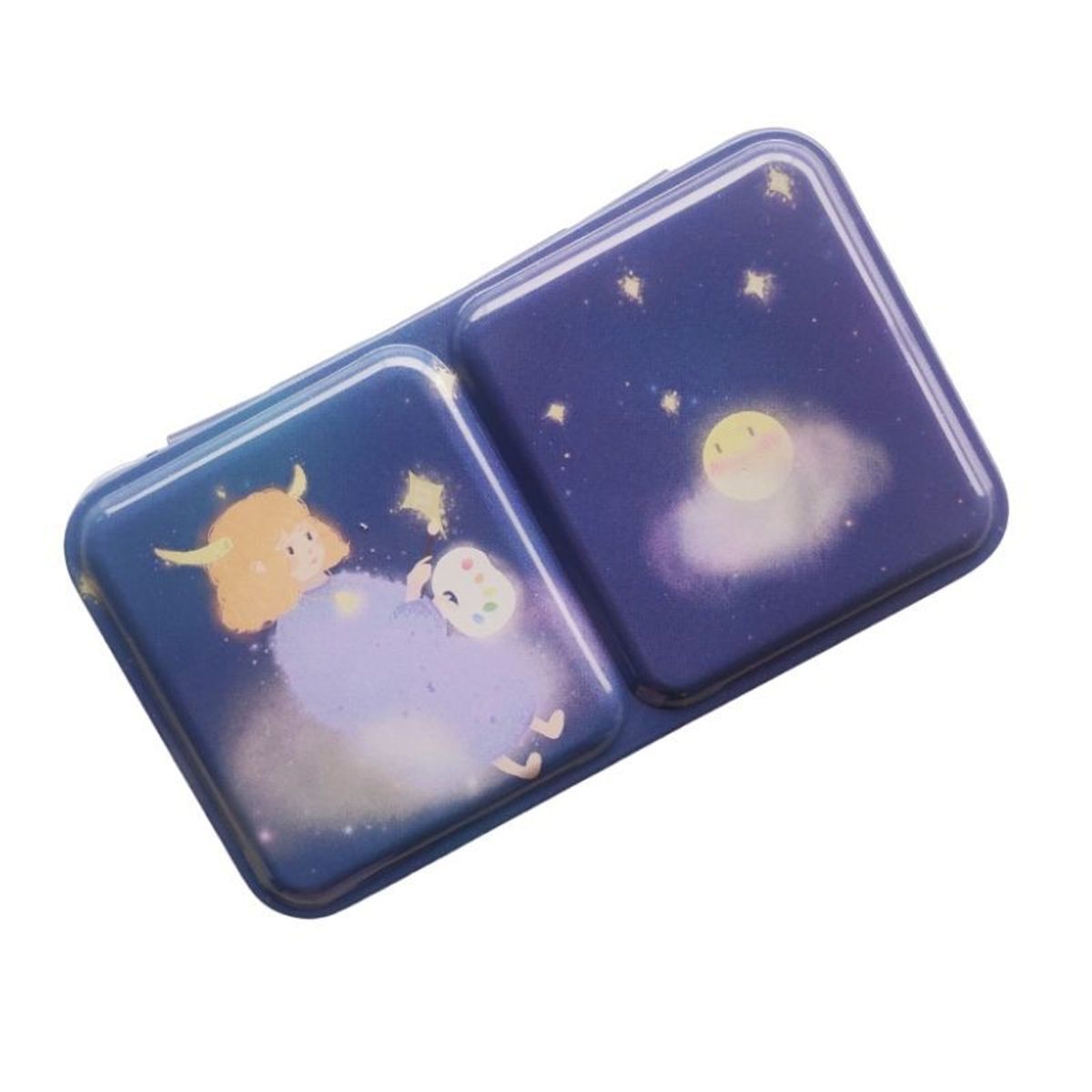 GENERICO - Estuche vacío para acuarelas sin soporte de metal - pequeño - Tauro