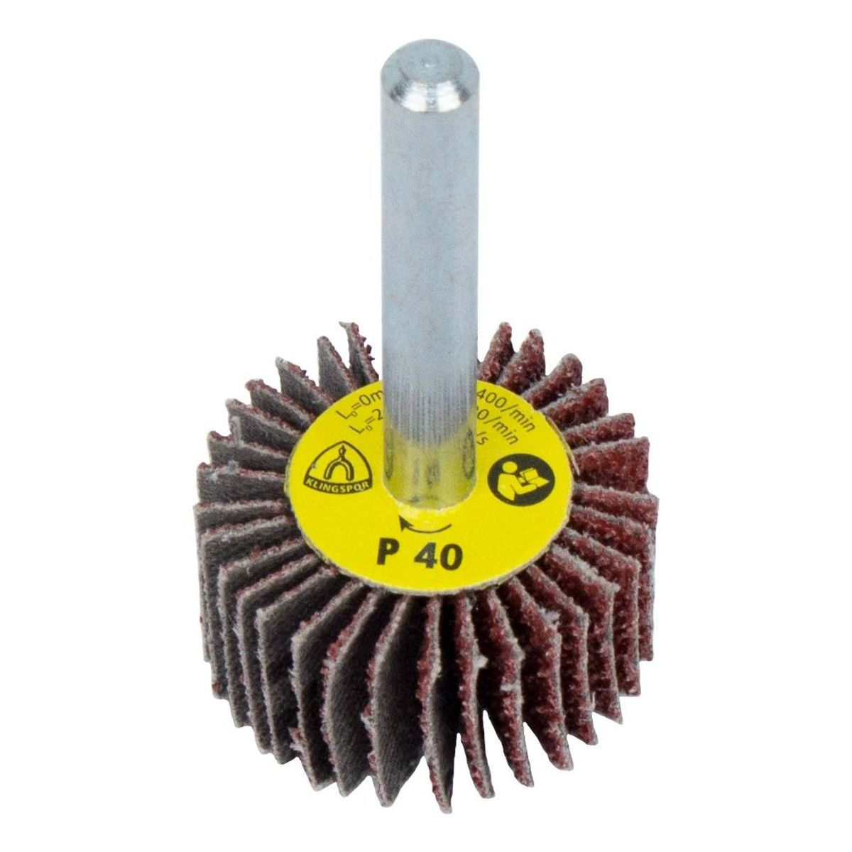 KLINGSPOR - Rueda Lamina Con Vastago G  40/Km613/40X20X6mm - Pack x 10 und