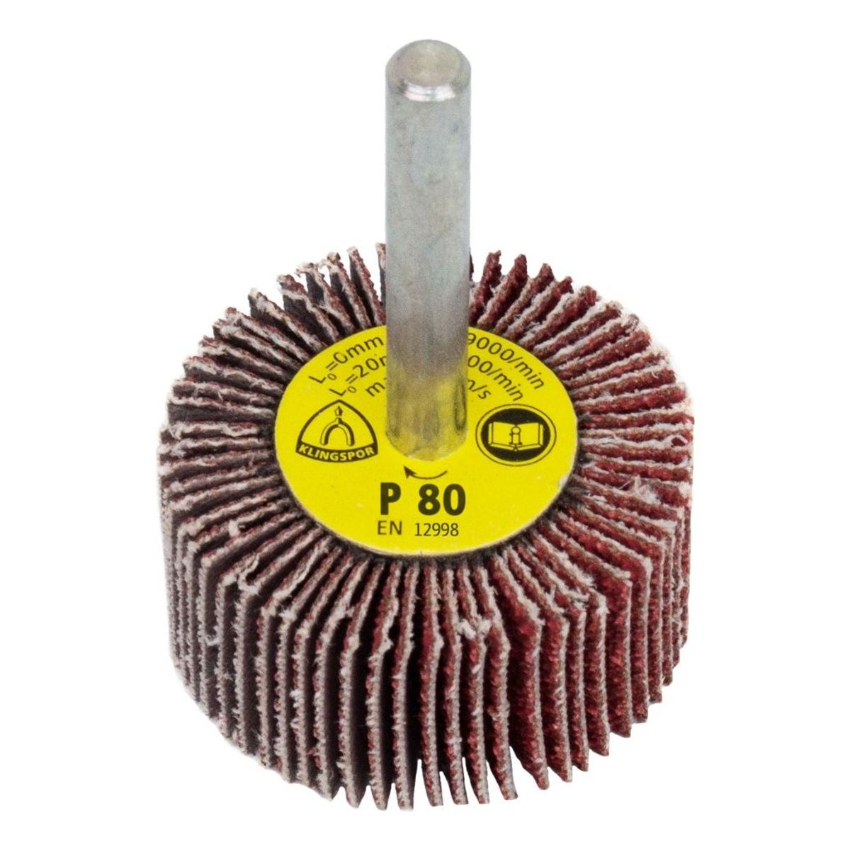 KLINGSPOR - Rueda Lamina Con Vastago G  80/Km613/50X20X6mm - Pack 10 und