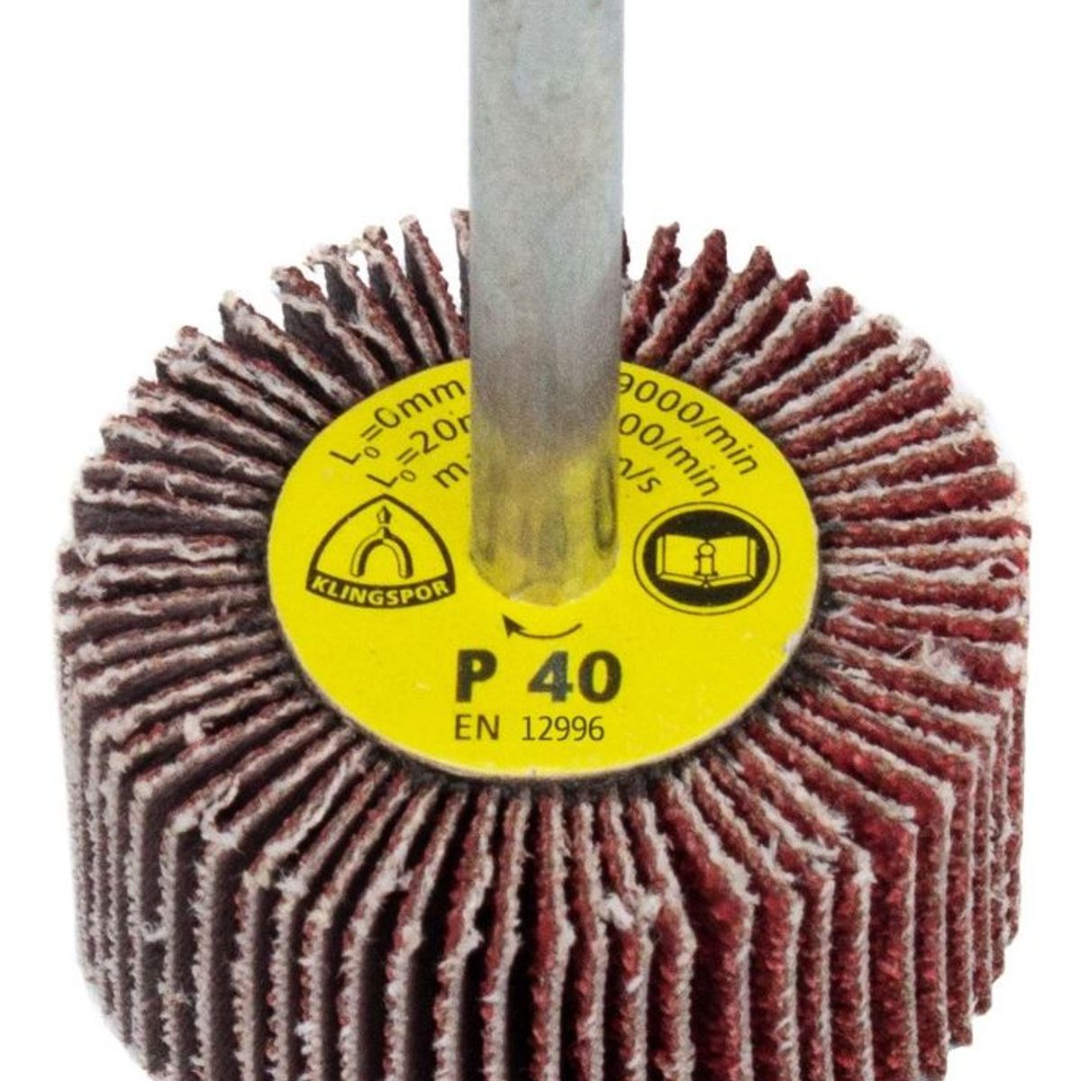 KLINGSPOR - Rueda Lamina Con Vastago G  40/Km613/50X20X6mm - Pack x 10 und