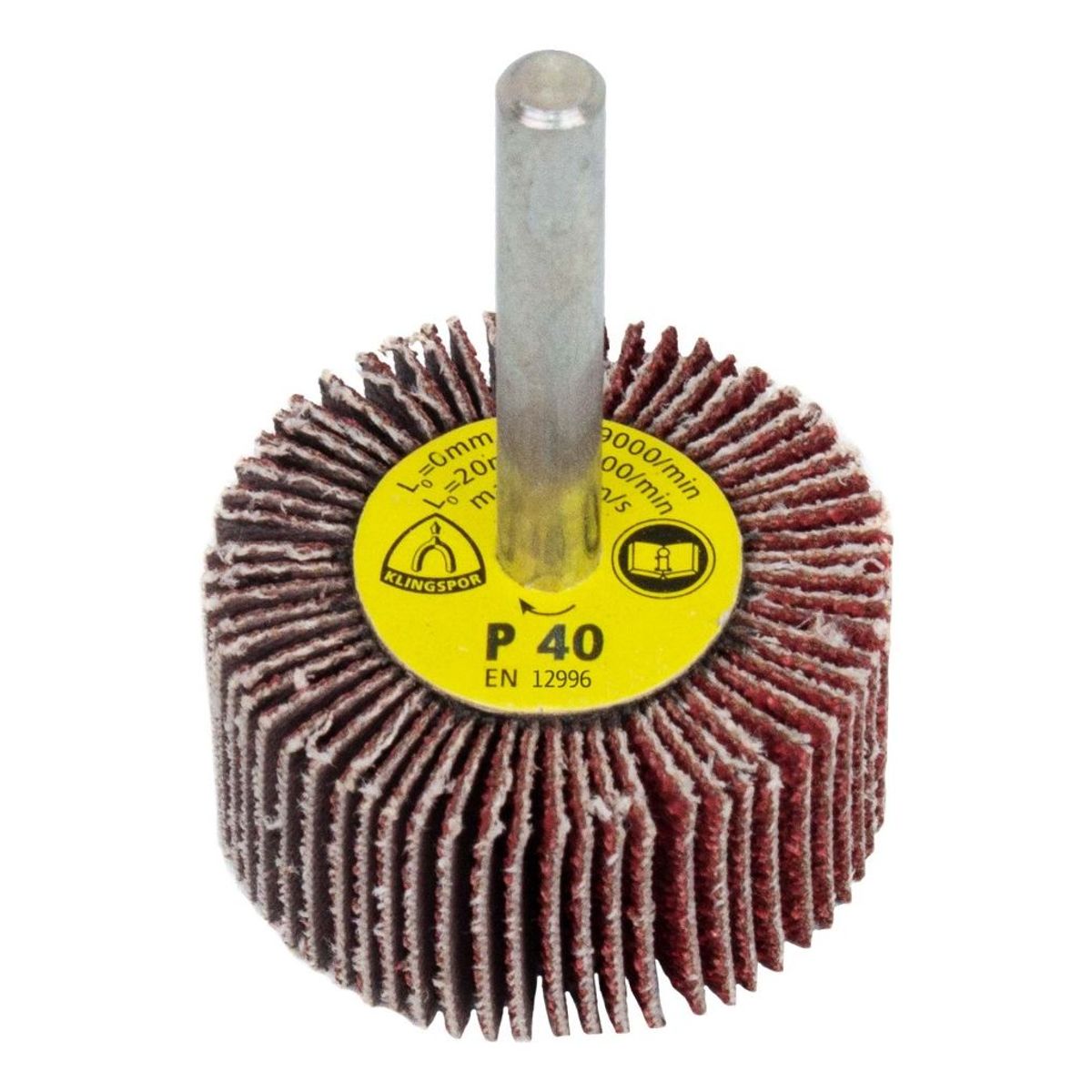 KLINGSPOR - Rueda Lamina Con Vastago G  40/Km613/50X20X6mm - Pack x 10 und