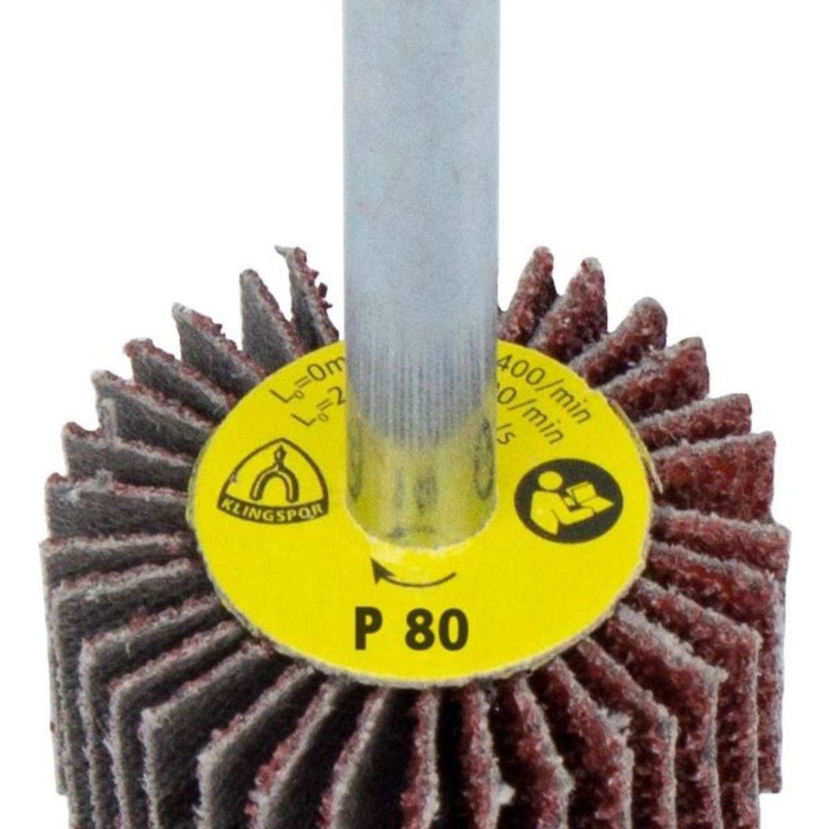 KLINGSPOR - Rueda Lamina Con Vastago G  80/Km613/40X20X6mm - Pack x 10 und