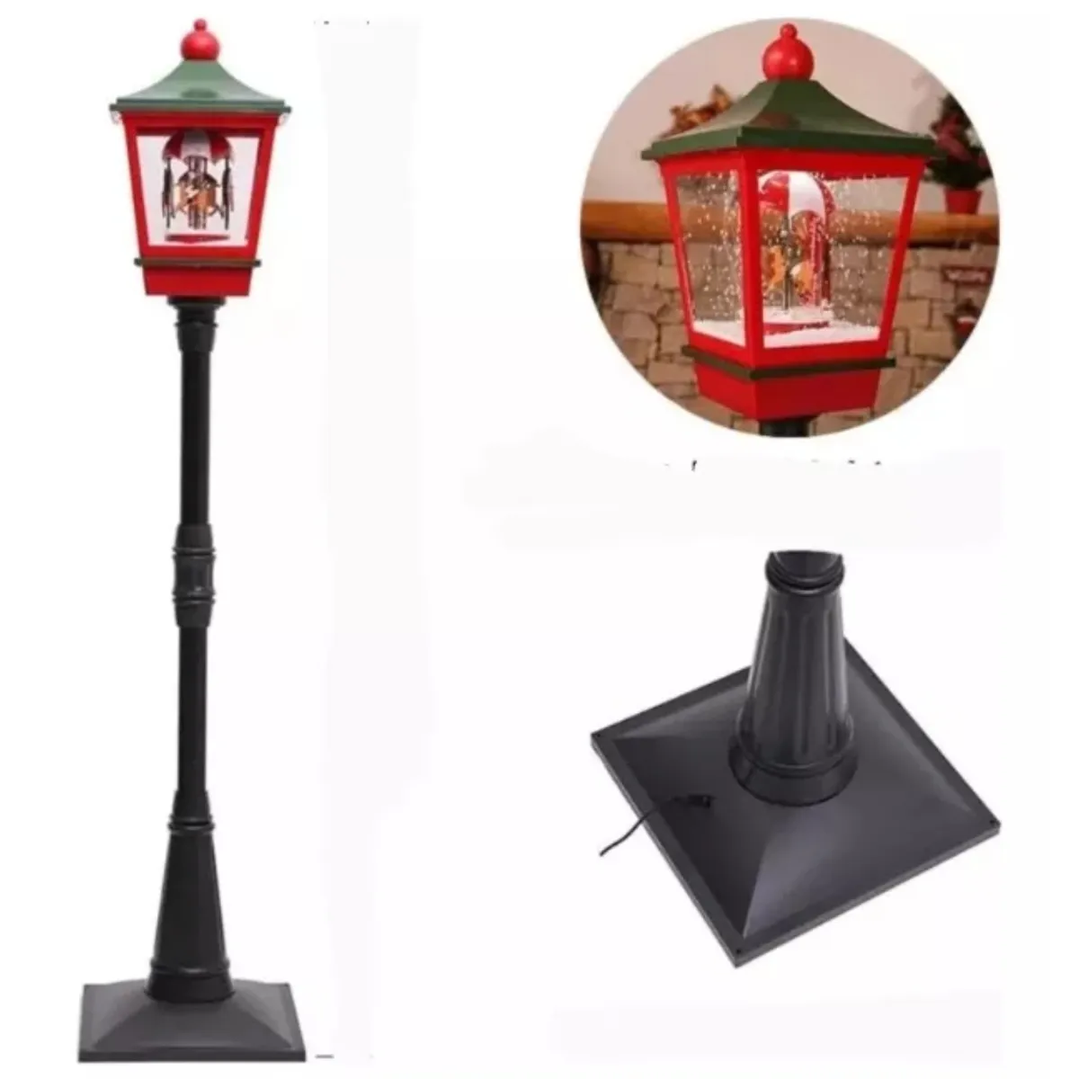 GENERICO - Farol navideño musical - Carrucel