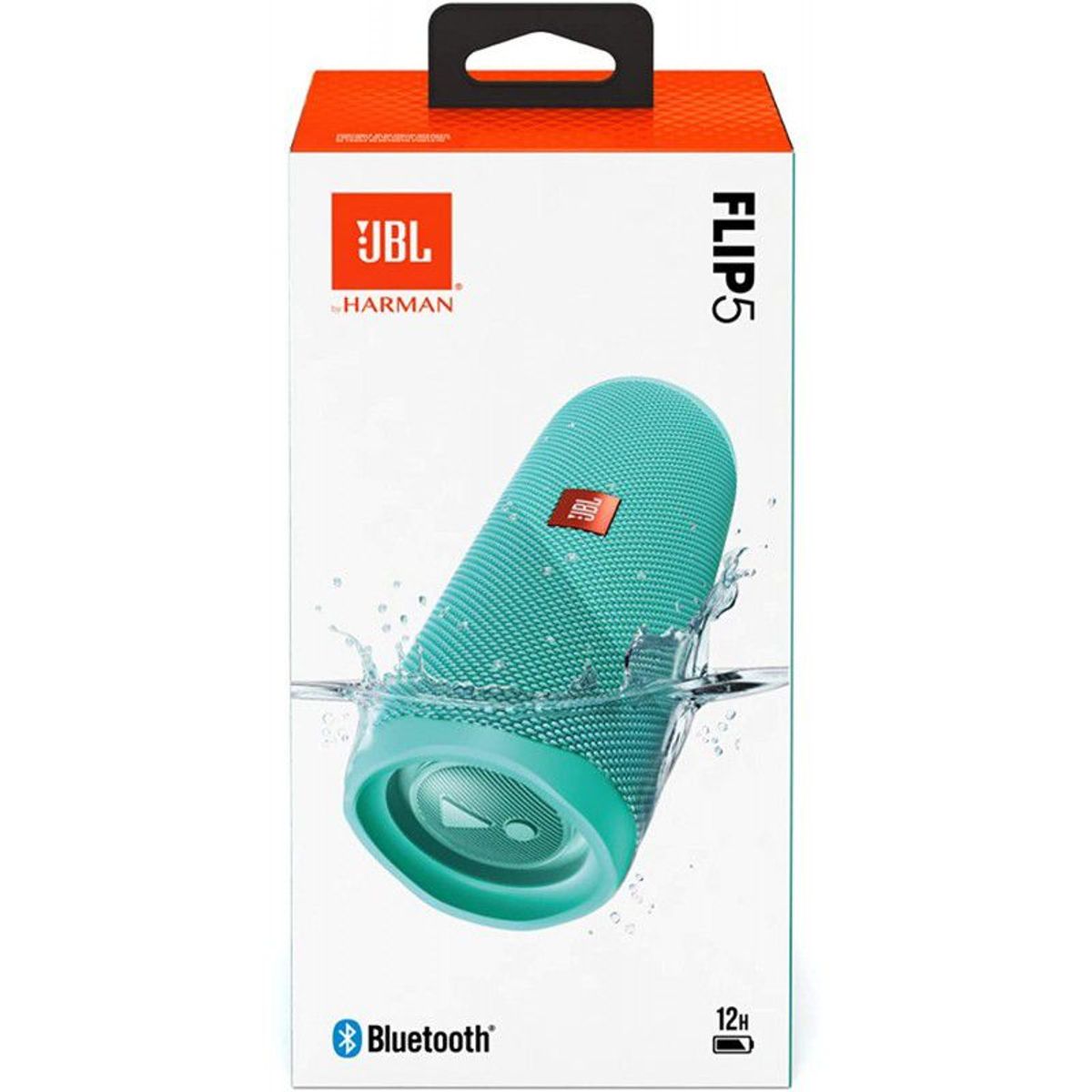 JBL - PARLANTE PORTÁTIL IMPERMEABLE JBL FLIP 5 VERDE 20 W IPX7
