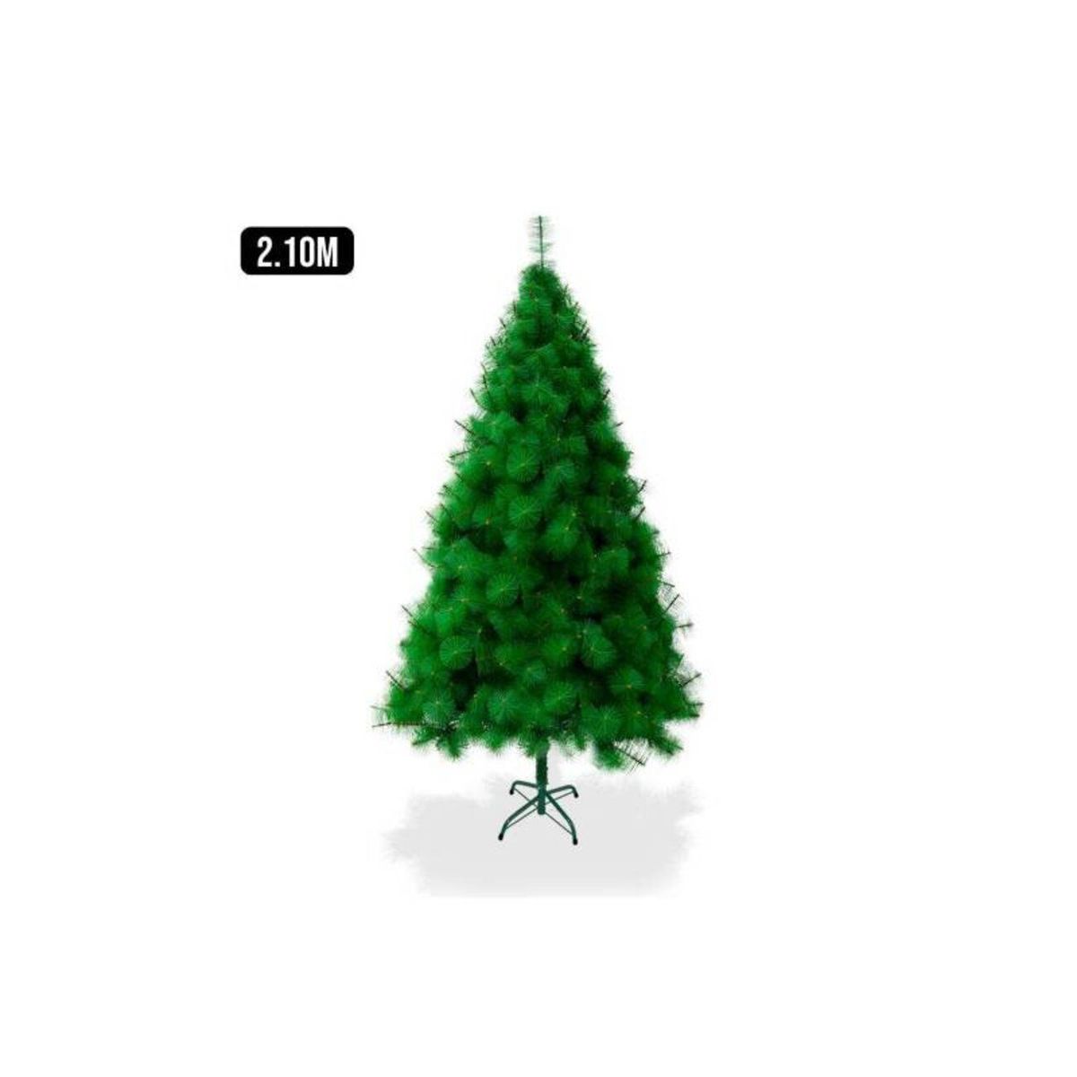 GENERICO - Arbol de navidad pino frondoso 2,10 mt Rama por rama 630 ramas