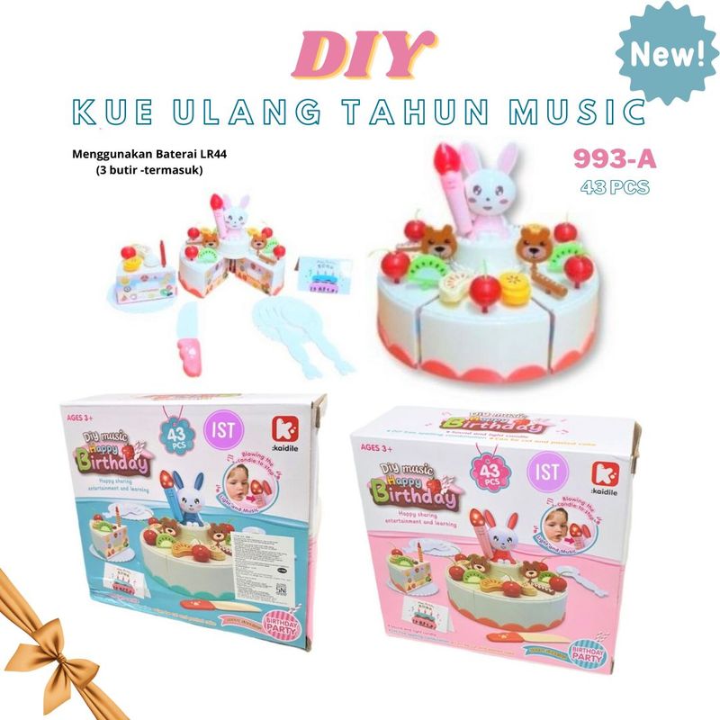 GENERICO - pastel de cumpleaños de juguete