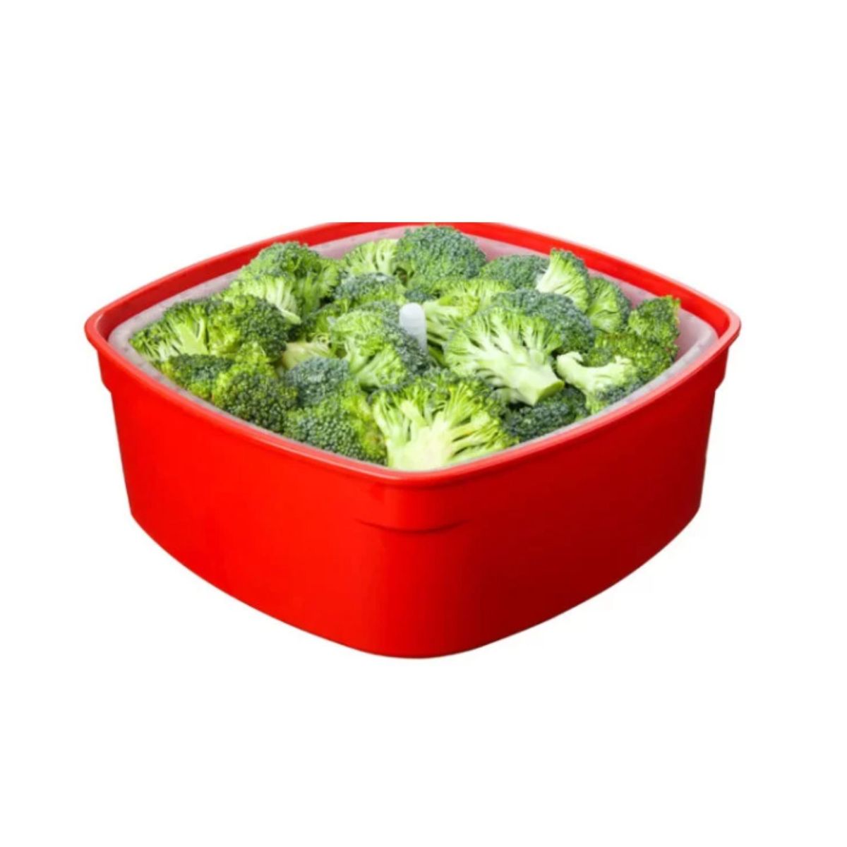 SISTEMA - Hermetico Sistema 3200ml Rojo Vaporera de Verduras