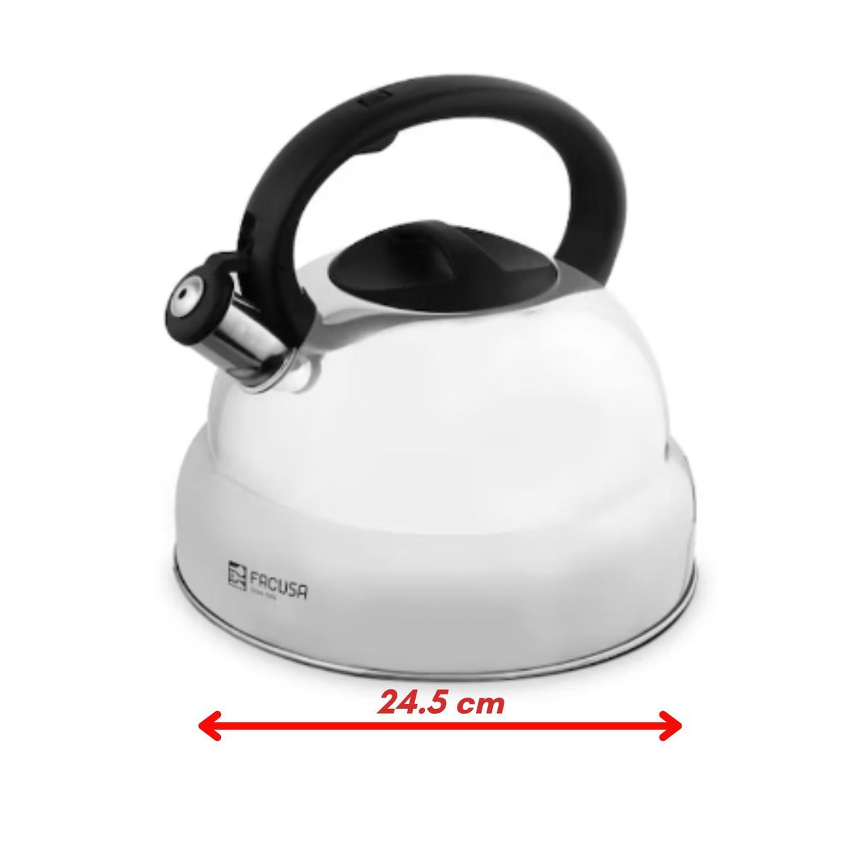 FACUSA - Tetera 4.6 Litros Facusa  Acero Inoxidable Sibador Original