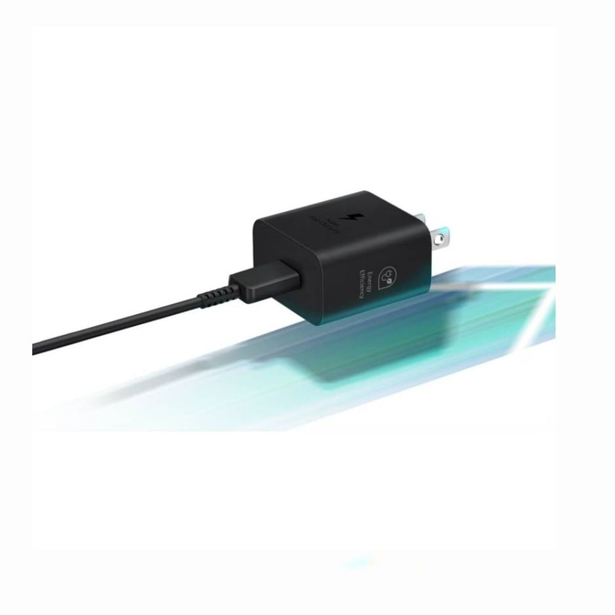 SAMSUNG - Cargador Samsung 25W USB C Con Cable - Negro