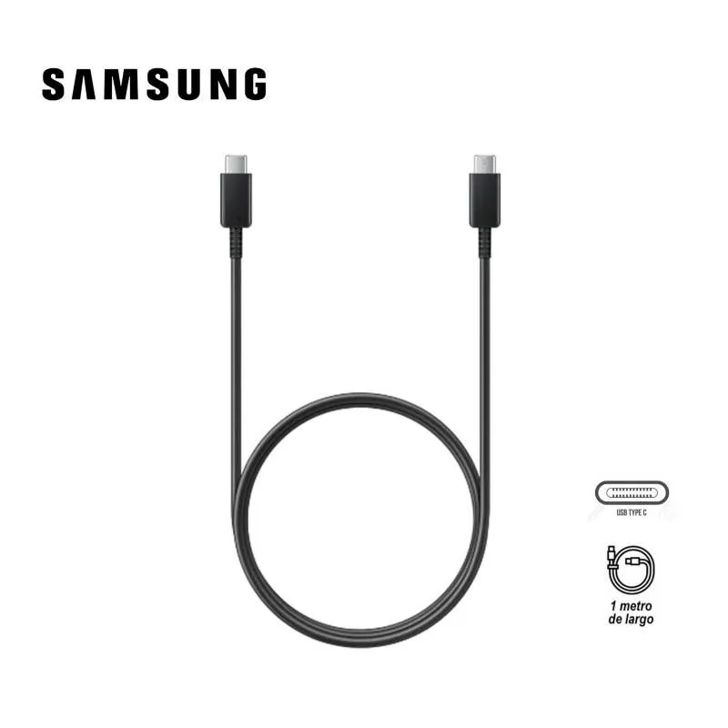 SAMSUNG - Cable Samsung Tipo C a Tipo C 1M - Original