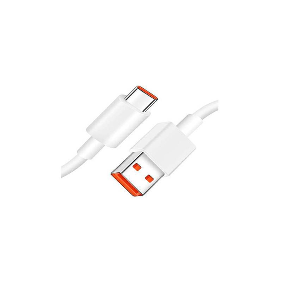 XIAOMI - Cable 6A Xiaomi Turbo USB Tipo C Carga 67W 55W 33W - Blanco