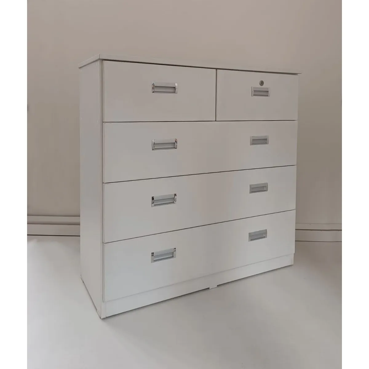 GENERICO - COMODA DE 90CM COLOR BLANCO