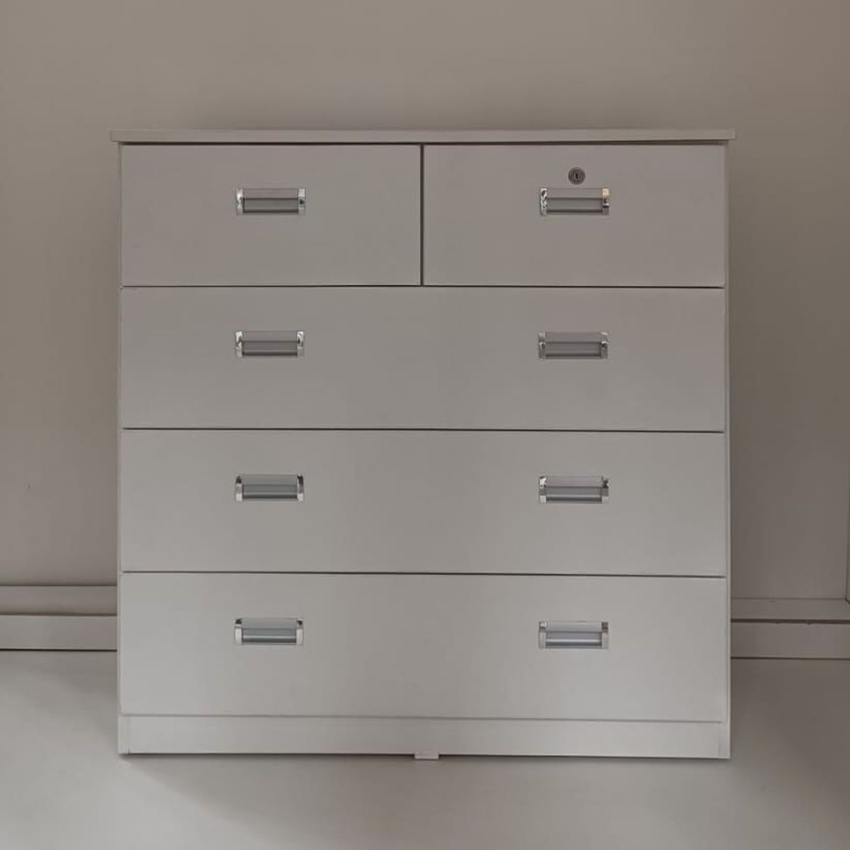 GENERICO - COMODA DE 90CM COLOR BLANCO