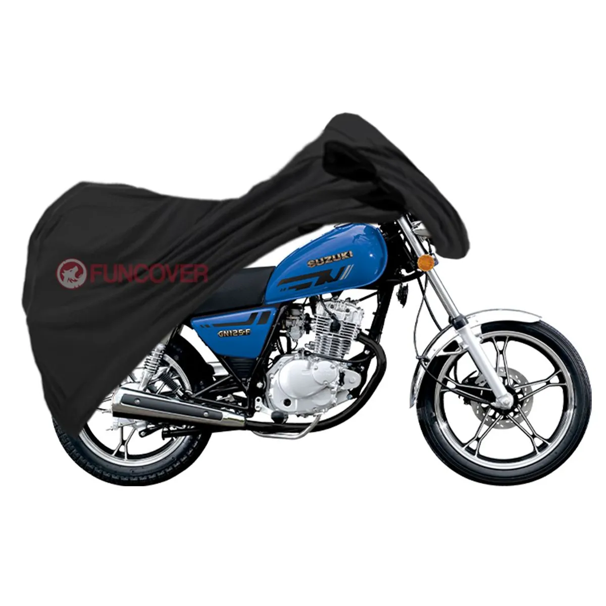 FUNCOVER - Funda Para Moto SUZUKI GN125 Cobertor Impermeable Filtro Uv