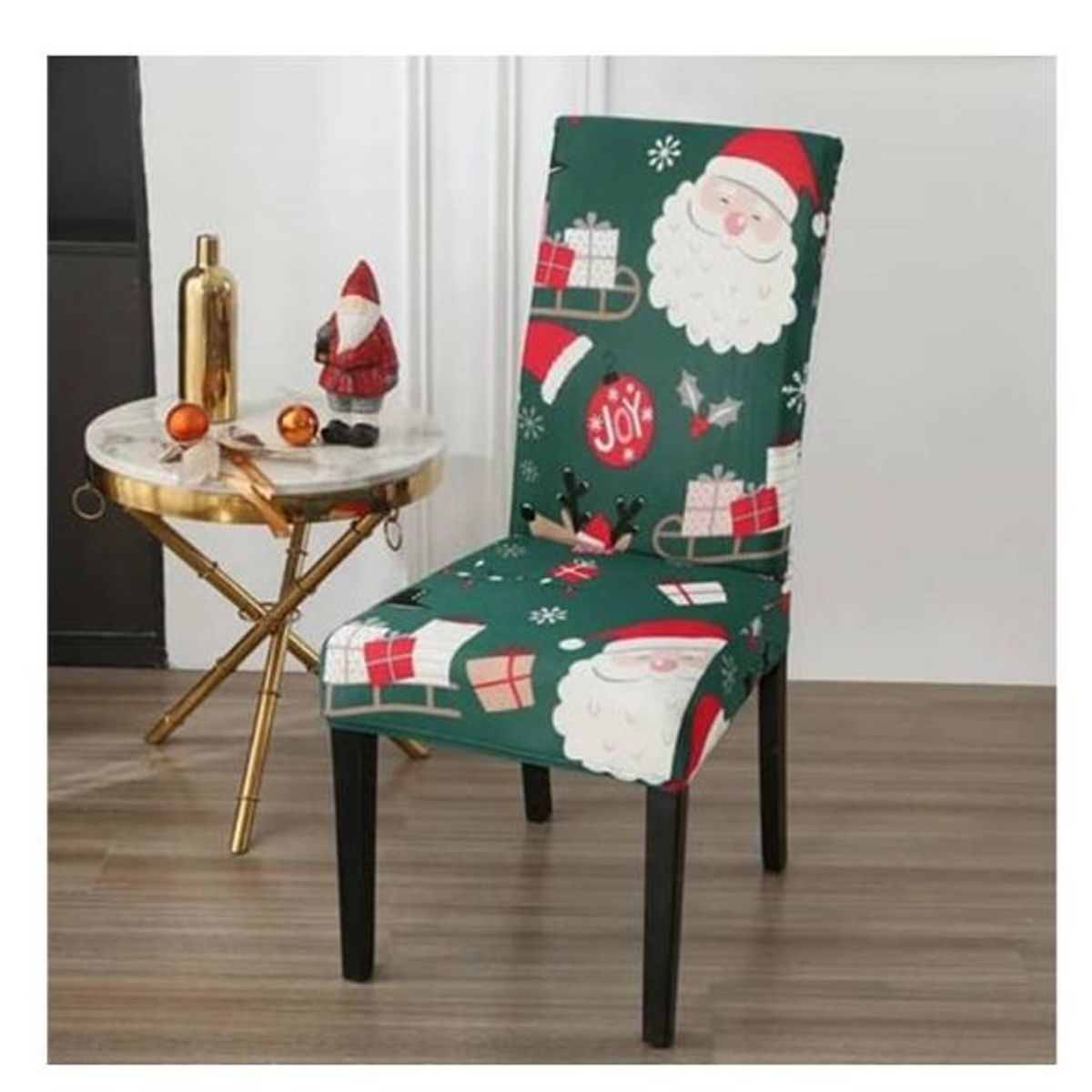 GENERICO - Forro Funda De Silla Navidad Set x 4 unid