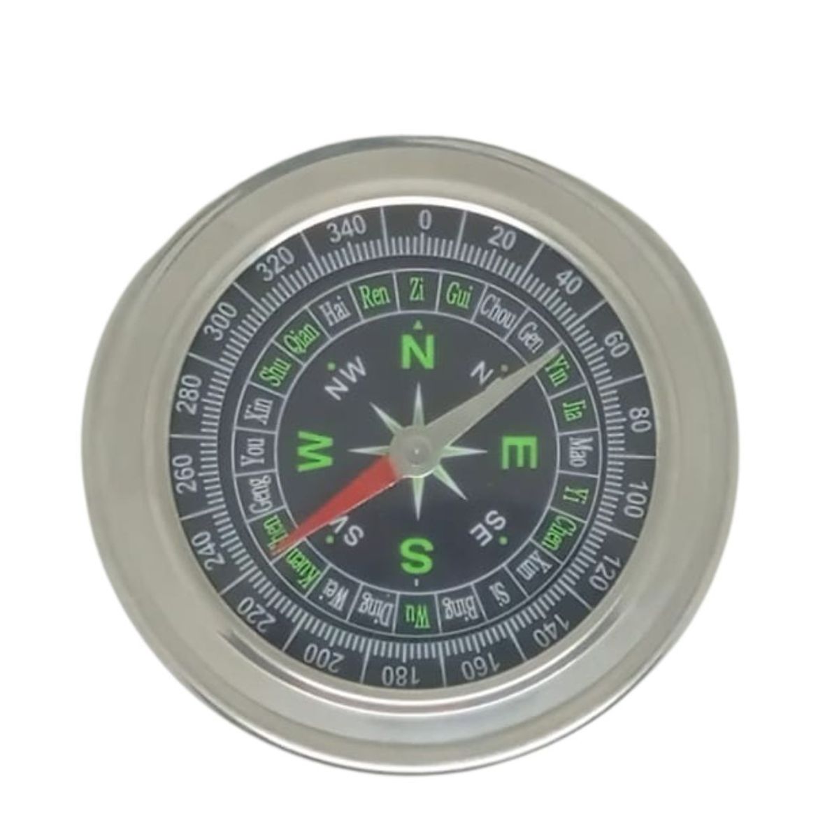 GENERICO - Brújula Compass Acero Inoxidable Militar Camping