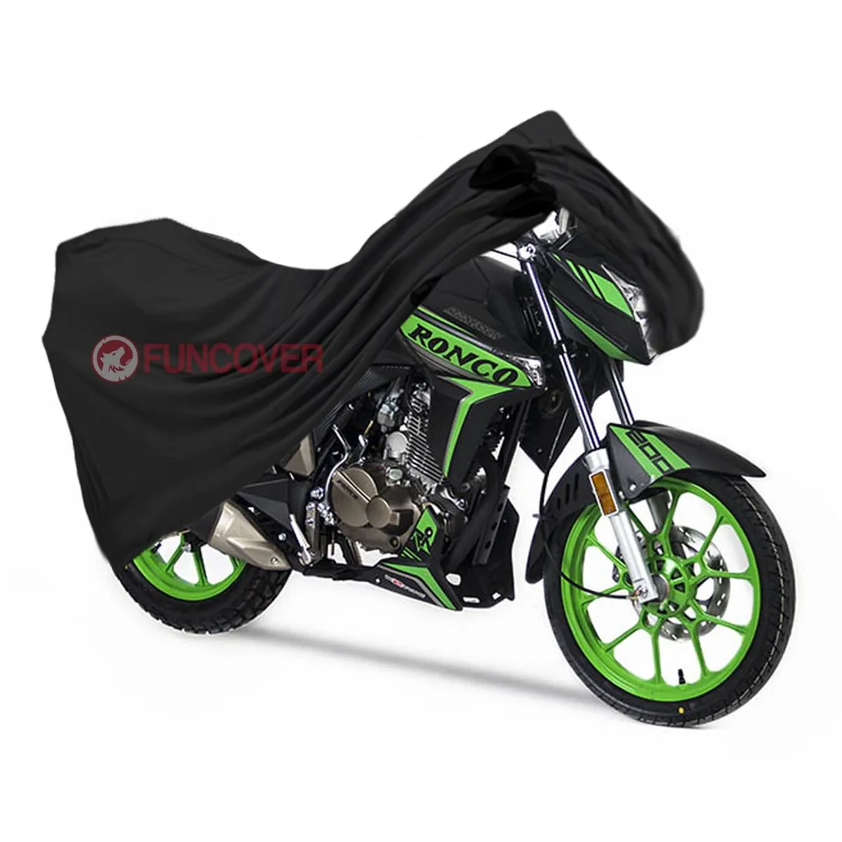 FUNCOVER - Funda Para Moto RONCO AGGRESSOR 200 Cobertor Impermeable Filtro Uv