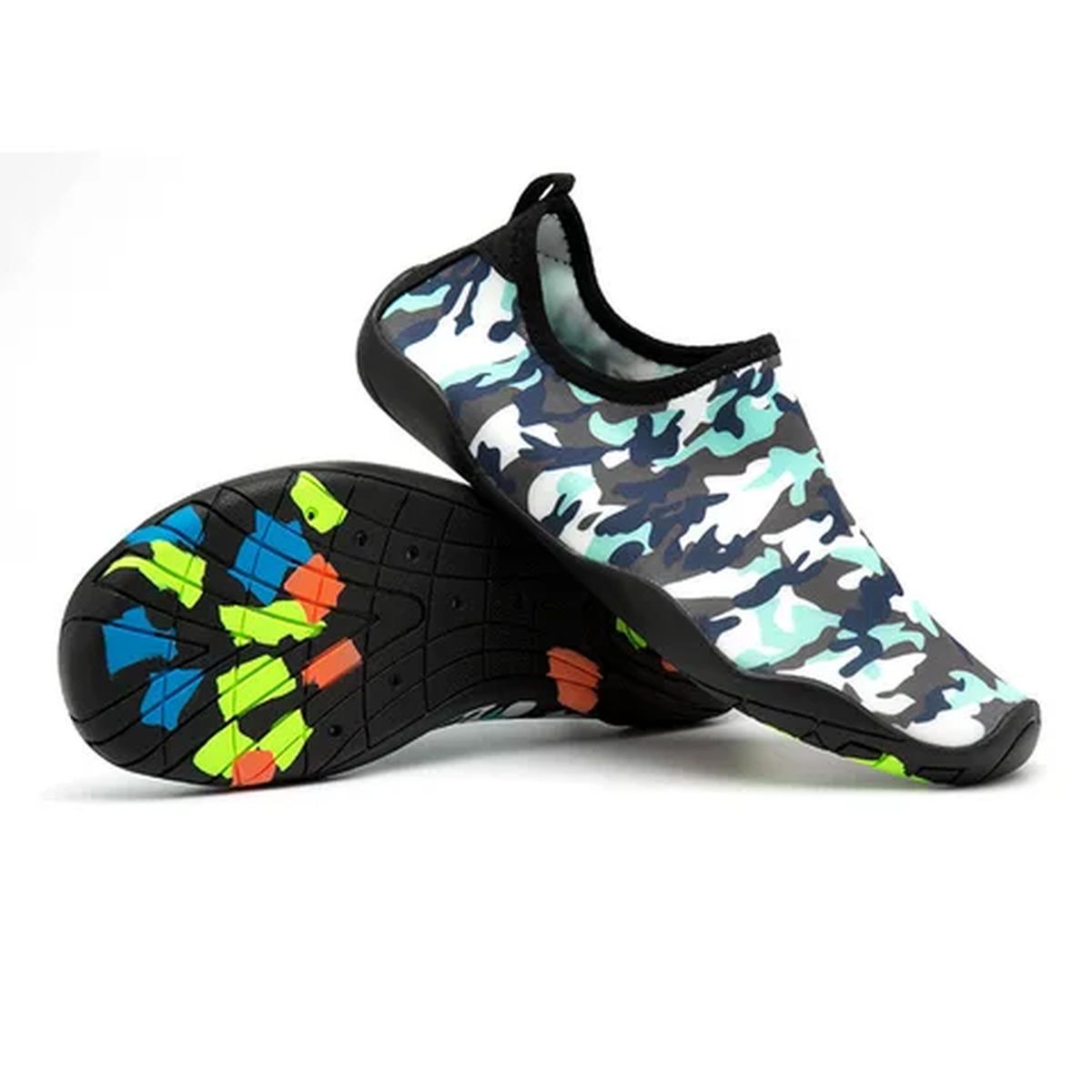 AQUA&MODA - Aquashoes Zapatos Acuáticos Aquamoda M1ACA Camuflado - Multicolor_.