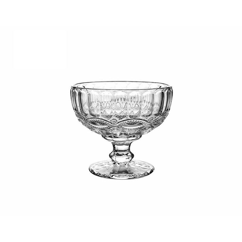 GENERICO - set de 6 copas de helado o postre de cristal capa.360ml