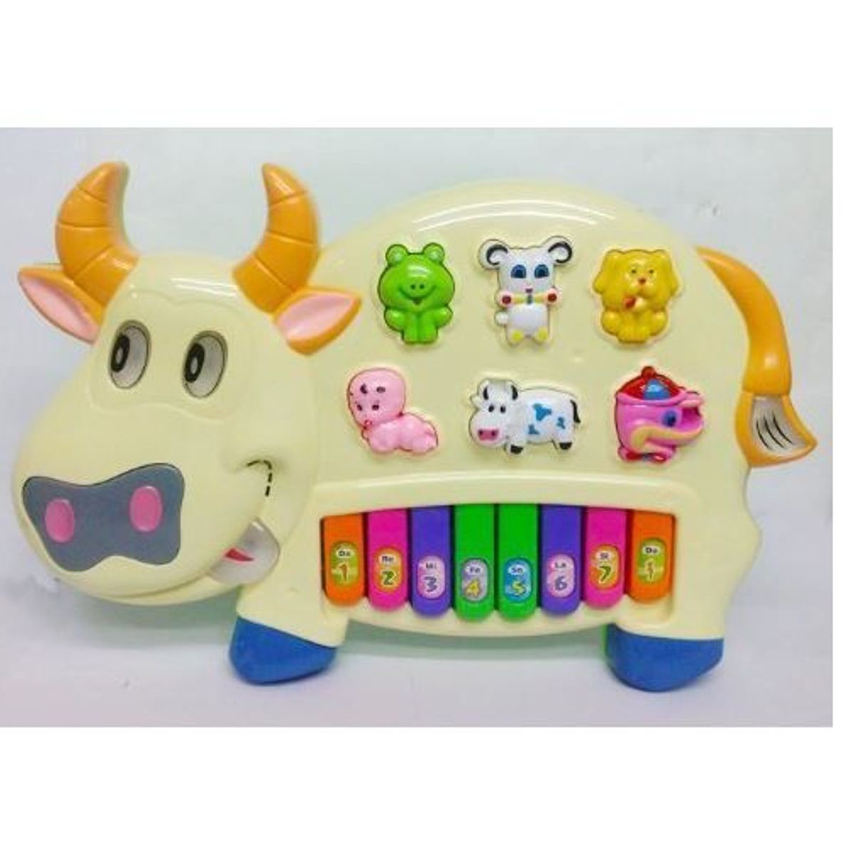 GENERICO - Teclado musical infantil modelo Vaca