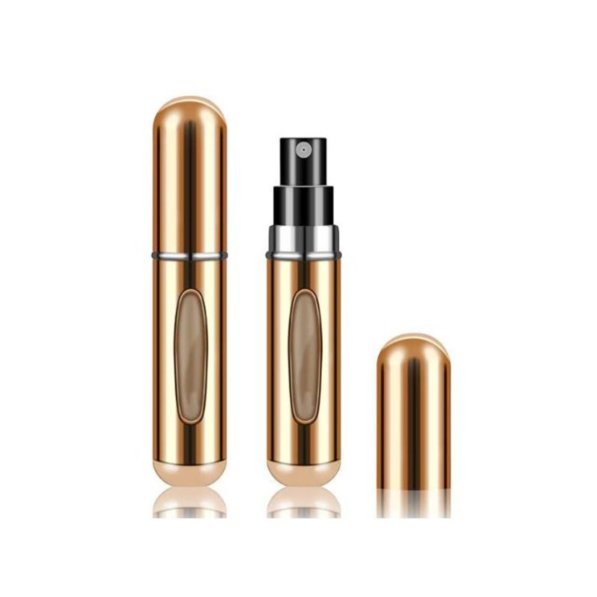 NO LOGO - Atomizador de Perfume Dorado Portable 5ml  llevalo contigo.