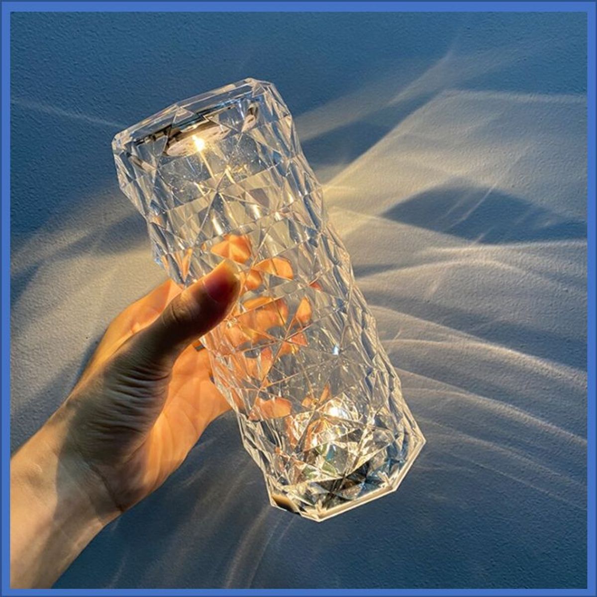 GENERICO - Lampara diamante con 16 tonalidades de color