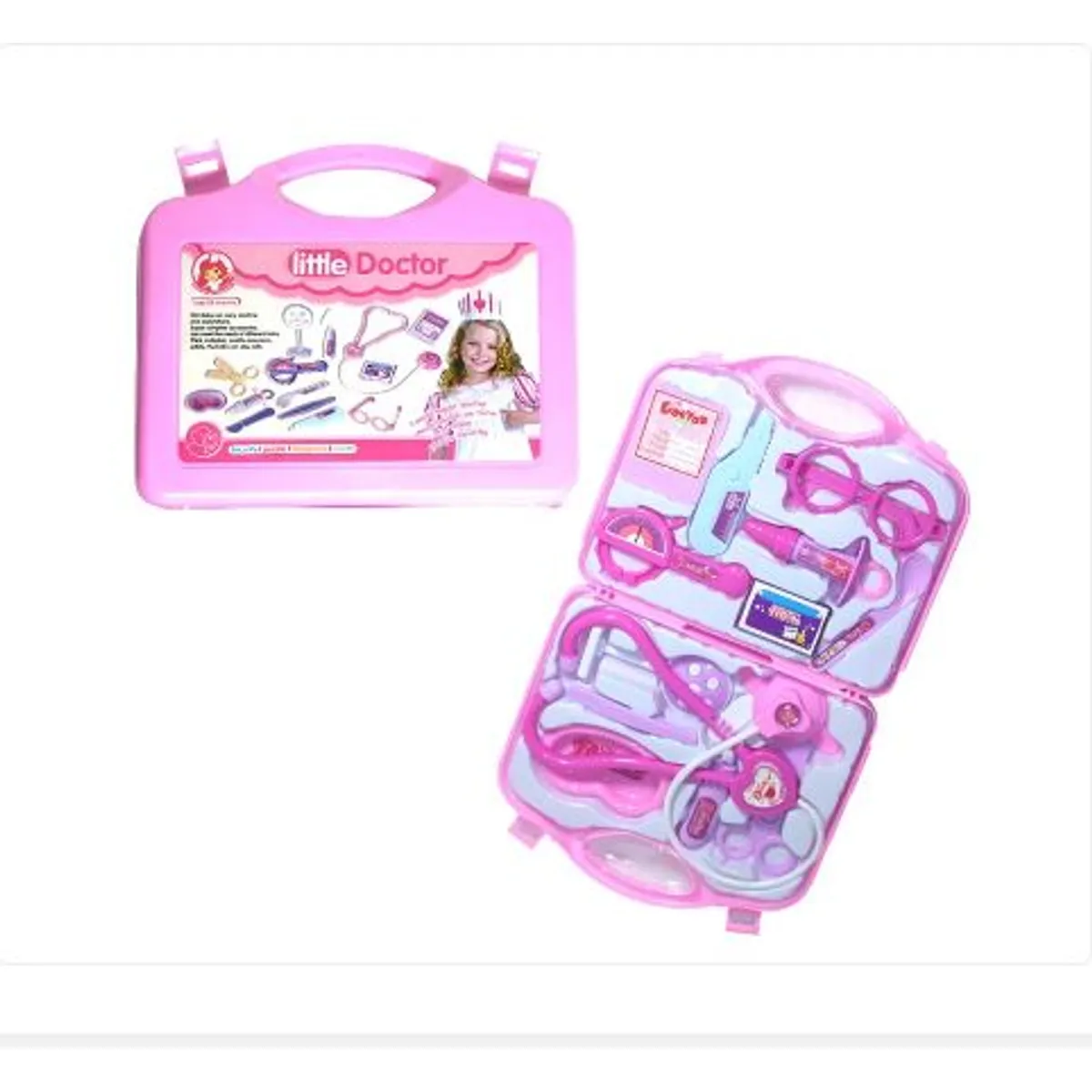 GENERICO - Set Medico Doctora Doctor Maletin -Kit Juguete Niñas Y Niños