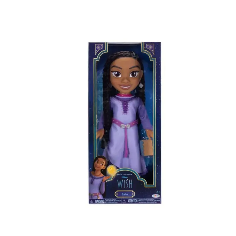 DISNEY - Disney Wish Muñeca Asha Tamaño Animator
