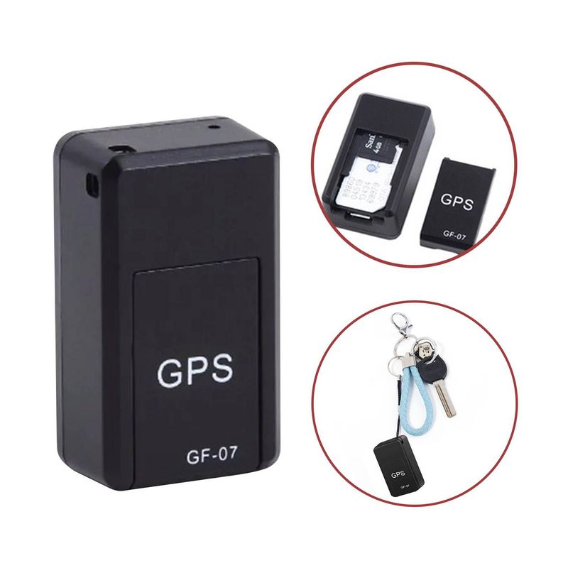 GENERICO - Mini GPS Llavero Conexión con Chip En Tiempo Real