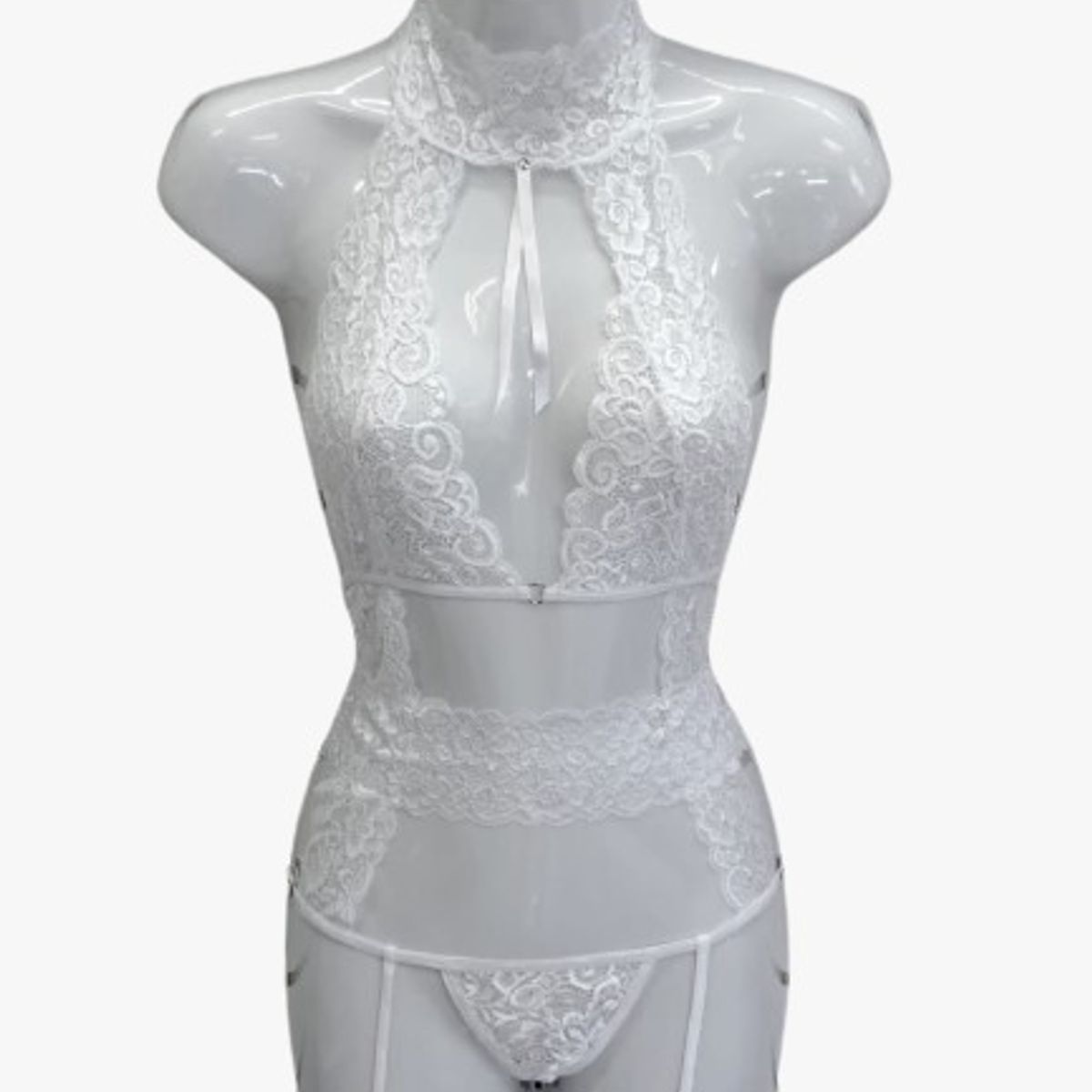 GENERICO - Body 3 Pz LULU GLAMOURE Talla S a M  De Alcoba