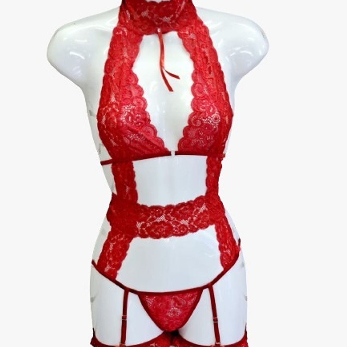 GENERICO - Body 3 Pz LULU GLAMOURE Talla S a M  De Alcoba