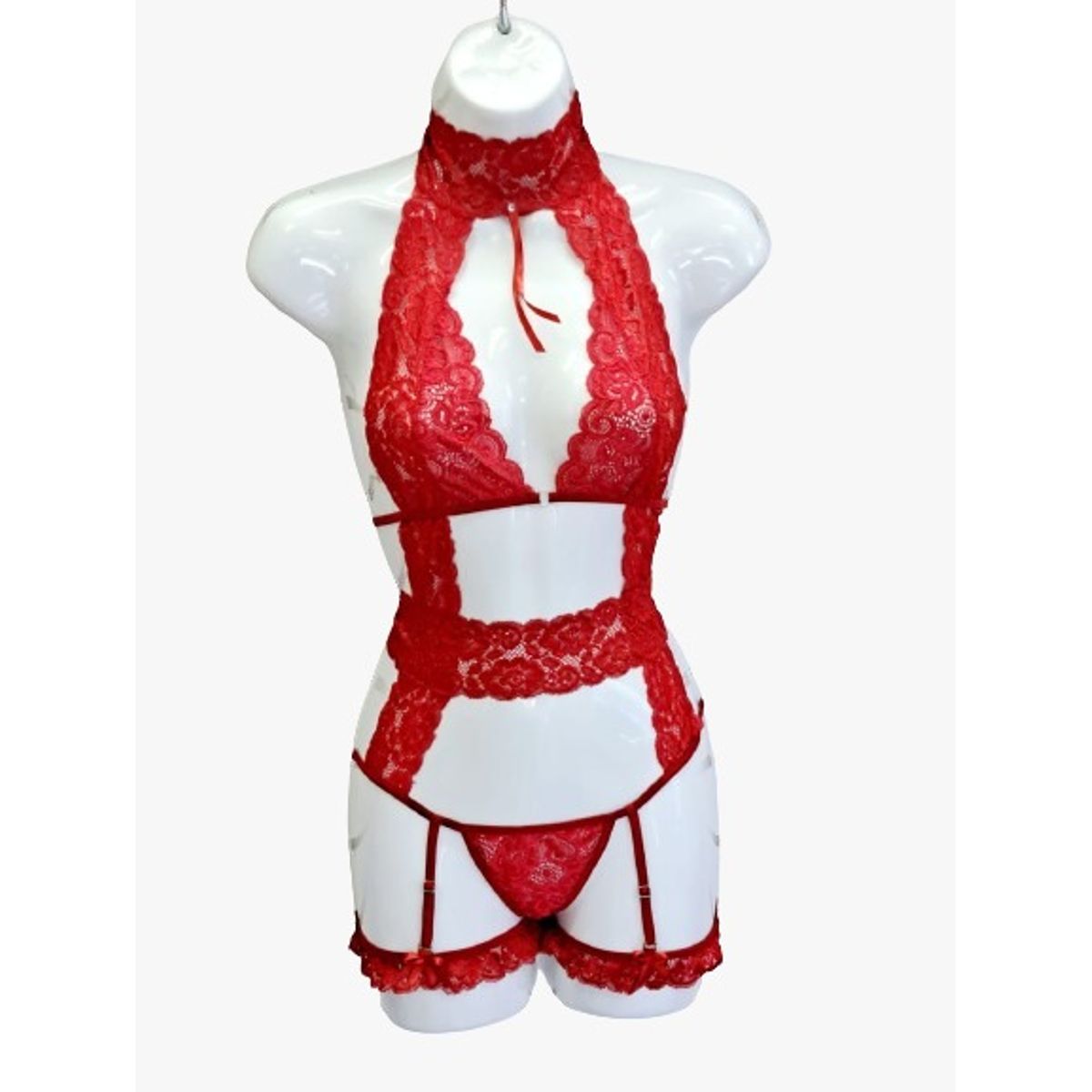 GENERICO - Body 3 Pz LULU GLAMOURE Talla S a M  De Alcoba